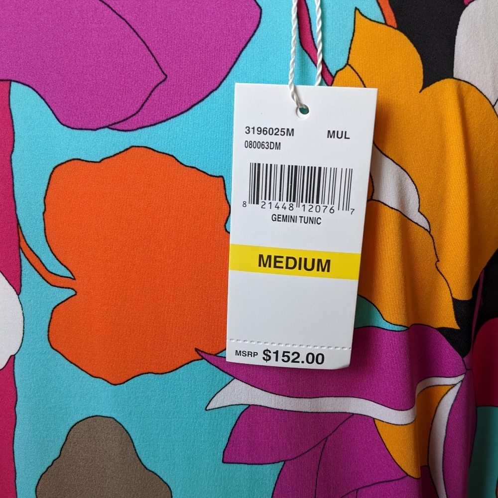 NWT TRINA TURK Gemini Swim Tunic Cover-up - Picture 5 of 5